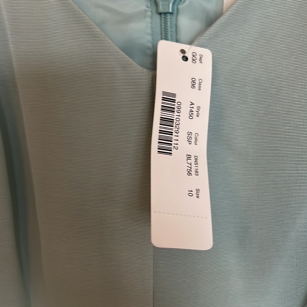 J.Crew mint green cocktail wedding and party dress - Picture 6 of 6